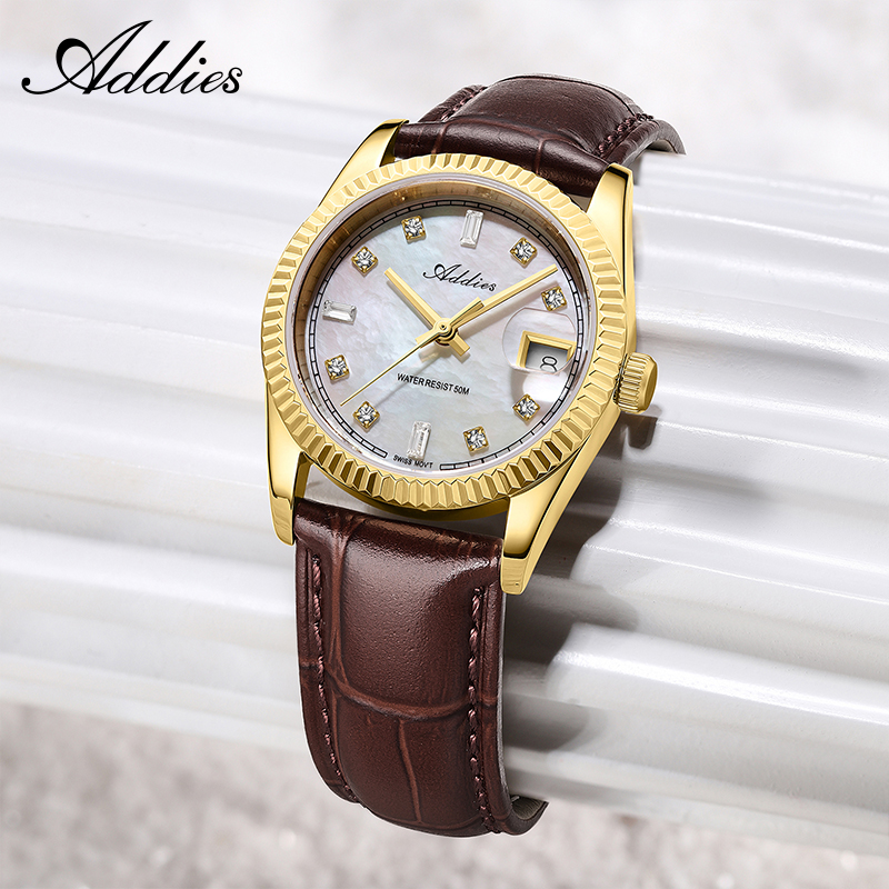 Luxury Watch Usa - Addies 585 Quartz Woman's Watch 28mm