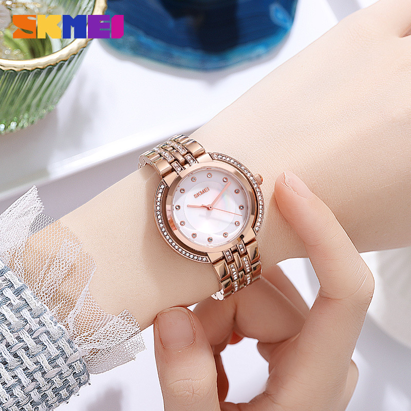 Luxury Watch Women - Womens Bracelet Quartz Watches Luxury Rhinestone