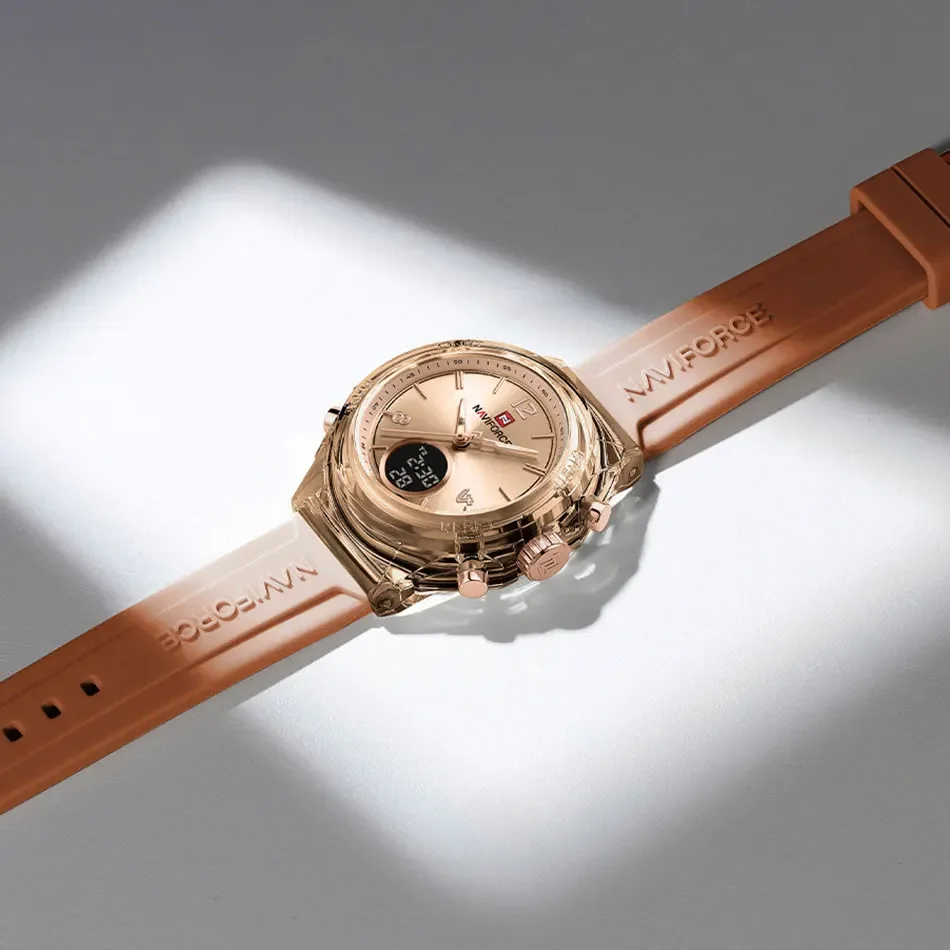 NAVIFORCE NF7109 Quartz Watch  - Luxury Watch For Girls ulasan dan harga