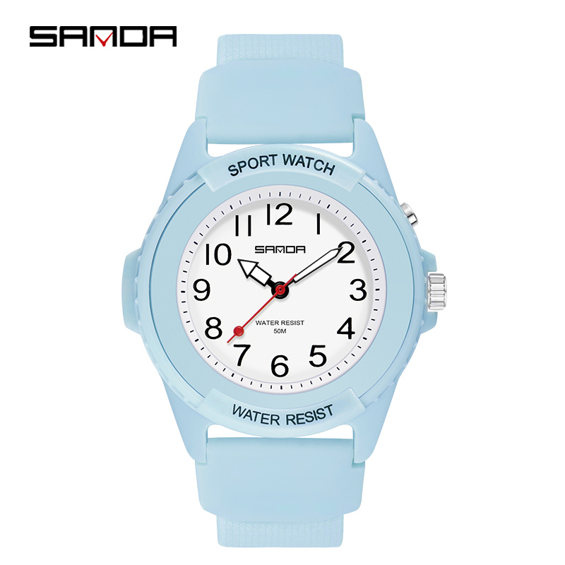 SANDA 6018 New Fashion Childre - Luxury Watch For Girls ulasan dan harga