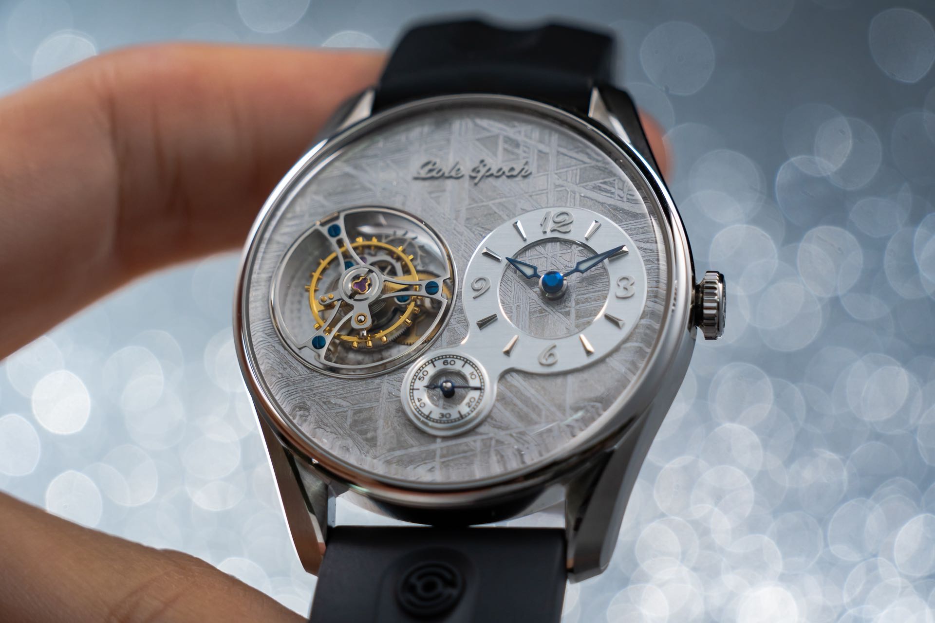 Jichen 008 Meteorite Men's Mec - Tourbillon Movement Watch ulasan dan harga