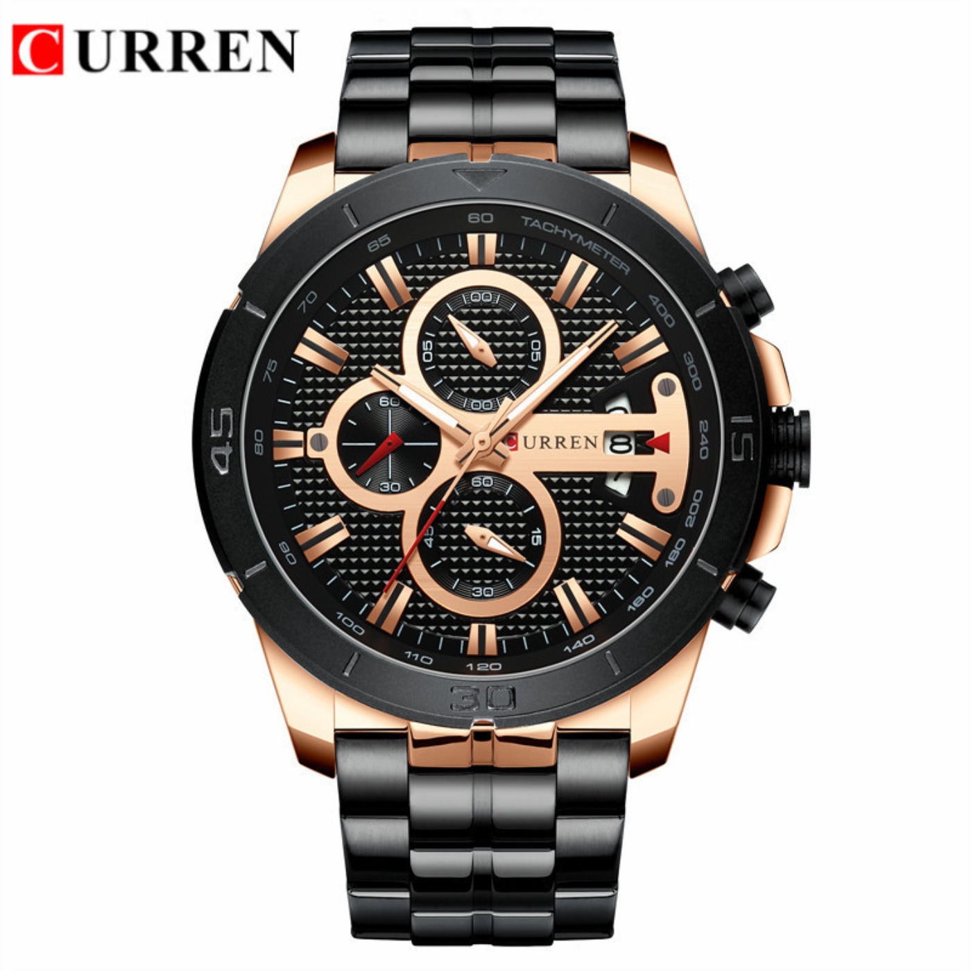CURREN Watch Men Waterproof Ch - Luxury Quartz Watch Brands ulasan dan harga