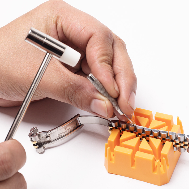 1pc Silver Small Hammer Watch  - Luxury Watch Repair ulasan dan harga