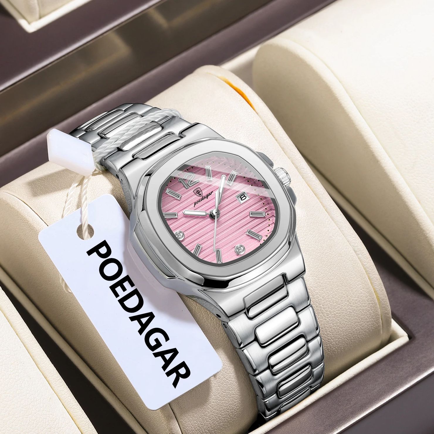 POEDAGAR Square Fashion Woman  - Lux Watch ulasan dan harga
