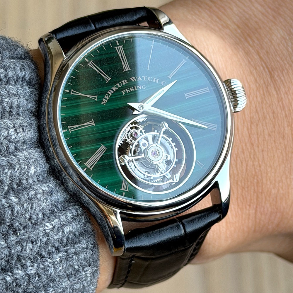 Merkur 100% Tourbillon Watch M - Tourbillon Movement Watch ulasan dan harga