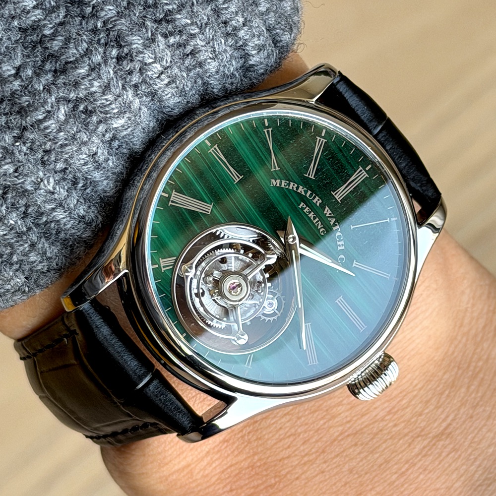 Merkur 100% Tourbillon Watch M - Tourbillon Movement Watch ulasan dan harga