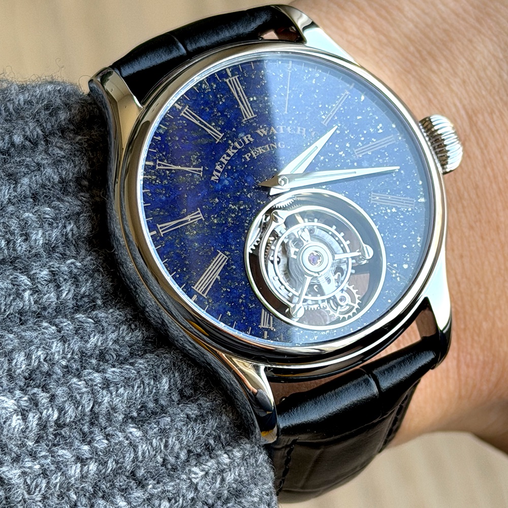 Merkur 100% Tourbillon Watch M - Tourbillon Movement Watch ulasan dan harga