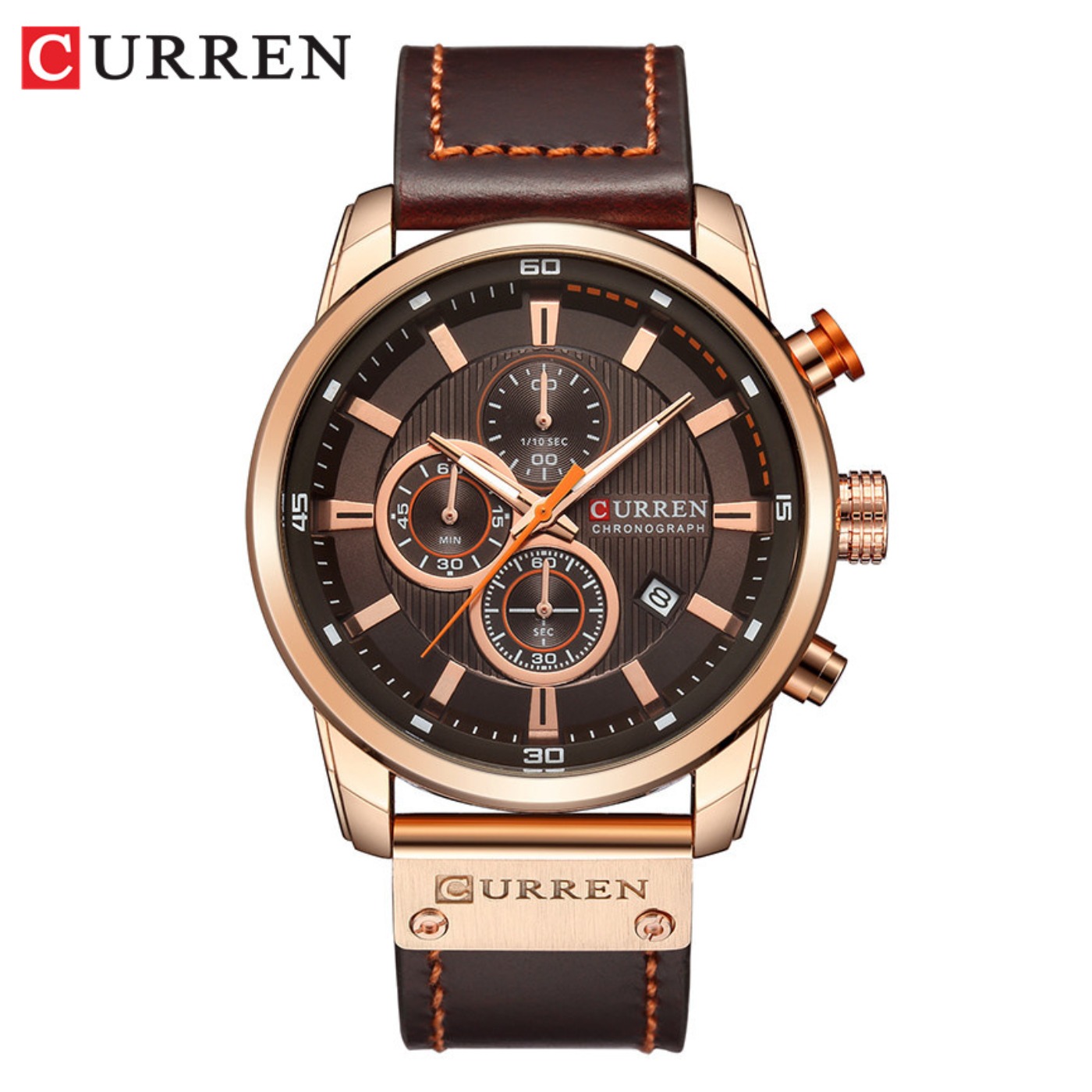 CURREN Fashion Date Quartz Men - Luxury Quartz Watch Brands ulasan dan harga