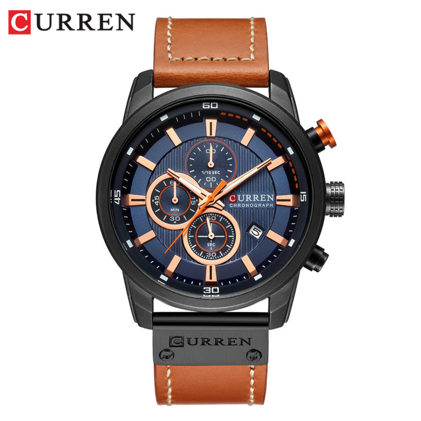 CURREN Fashion Date Quartz Men - Luxury Quartz Watch Brands ulasan dan harga
