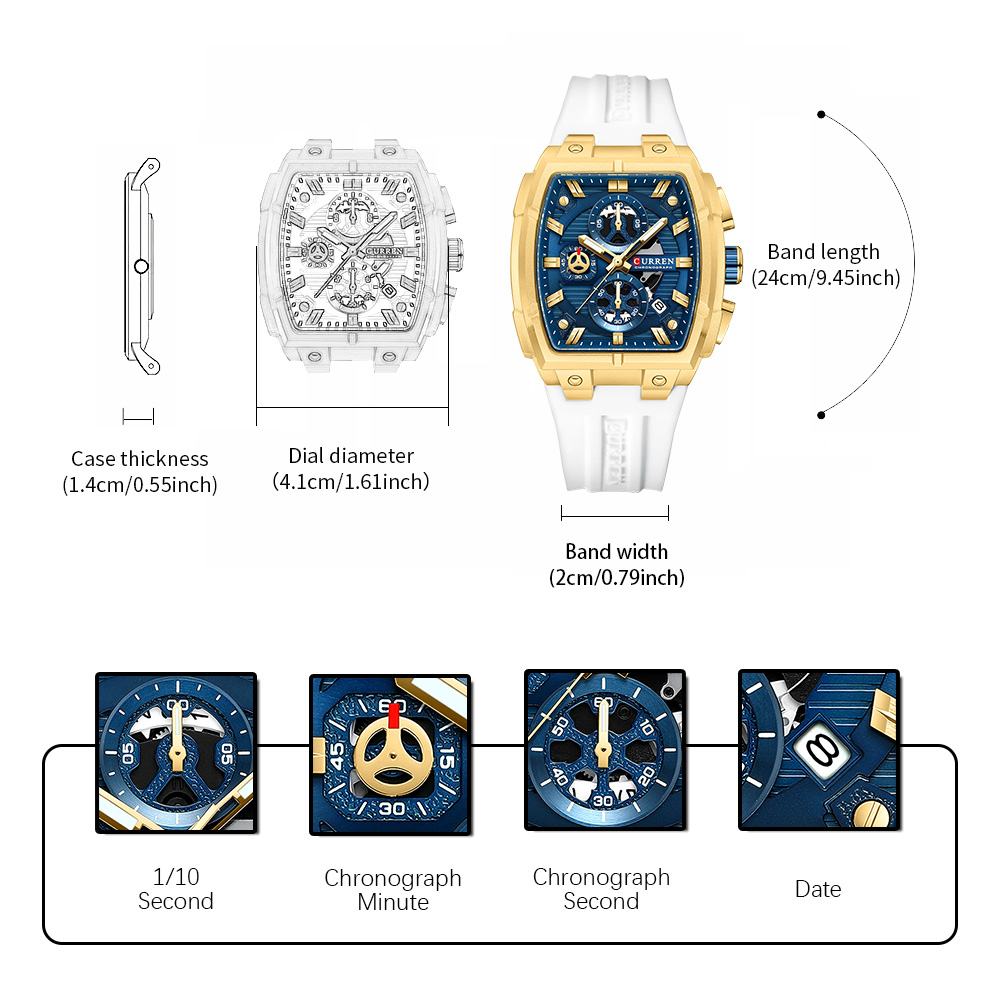 CURREN Luxury Vintage Watch fo - Quiet Luxury Watch ulasan dan harga
