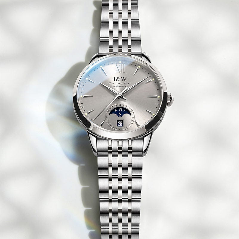CARNIVAL High-End Series IW Br - Luxury Watch Moon Phase ulasan dan harga