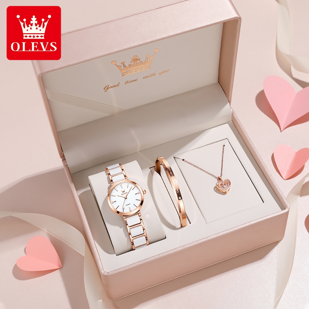 OLEVS Women Watch 5877 Luxury  - Luxury Watch Women ulasan dan harga