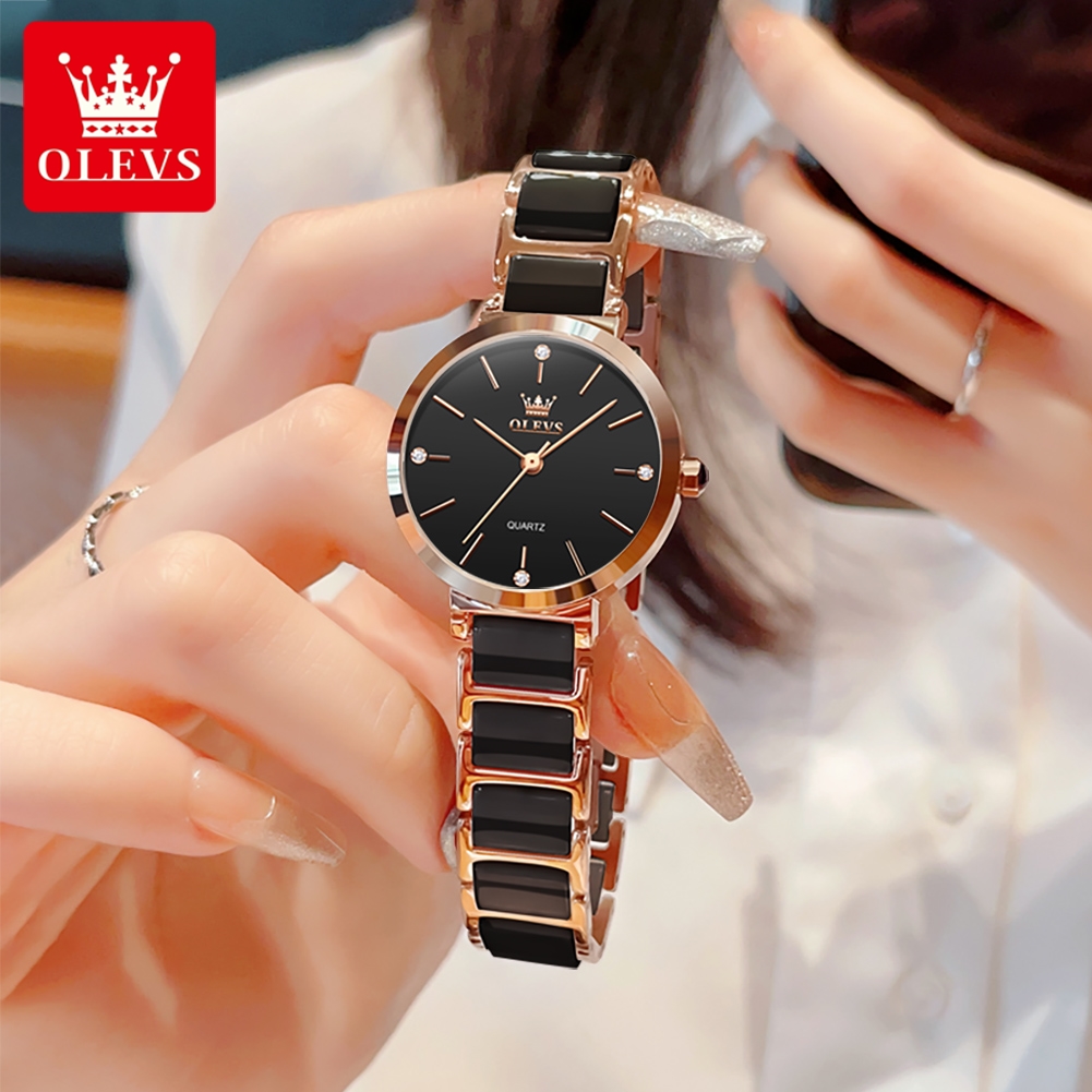 OLEVS Women Watch 5877 Luxury  - Luxury Watch Women ulasan dan harga
