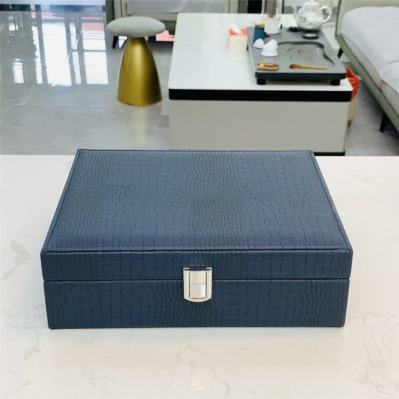 Portable Jewelry Box Leather L - Luxury Watch E Jewellery ulasan dan harga