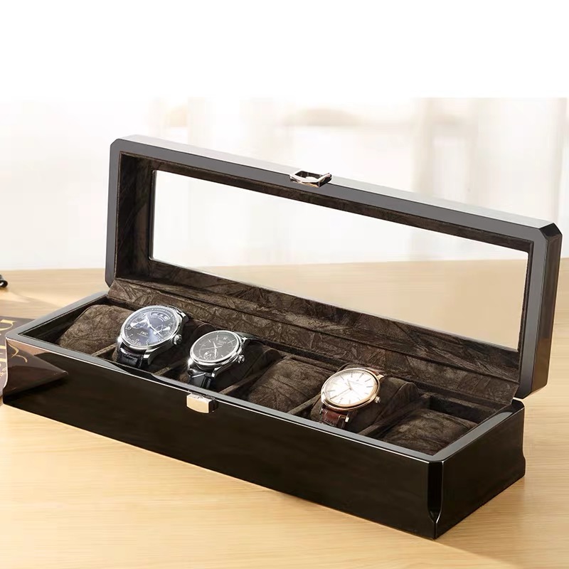Luxury Black Brown Wood Watch  - Luxury Watch E Jewellery ulasan dan harga