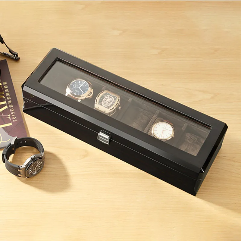 Luxury Black Brown Wood Watch  - Luxury Watch E Jewellery ulasan dan harga