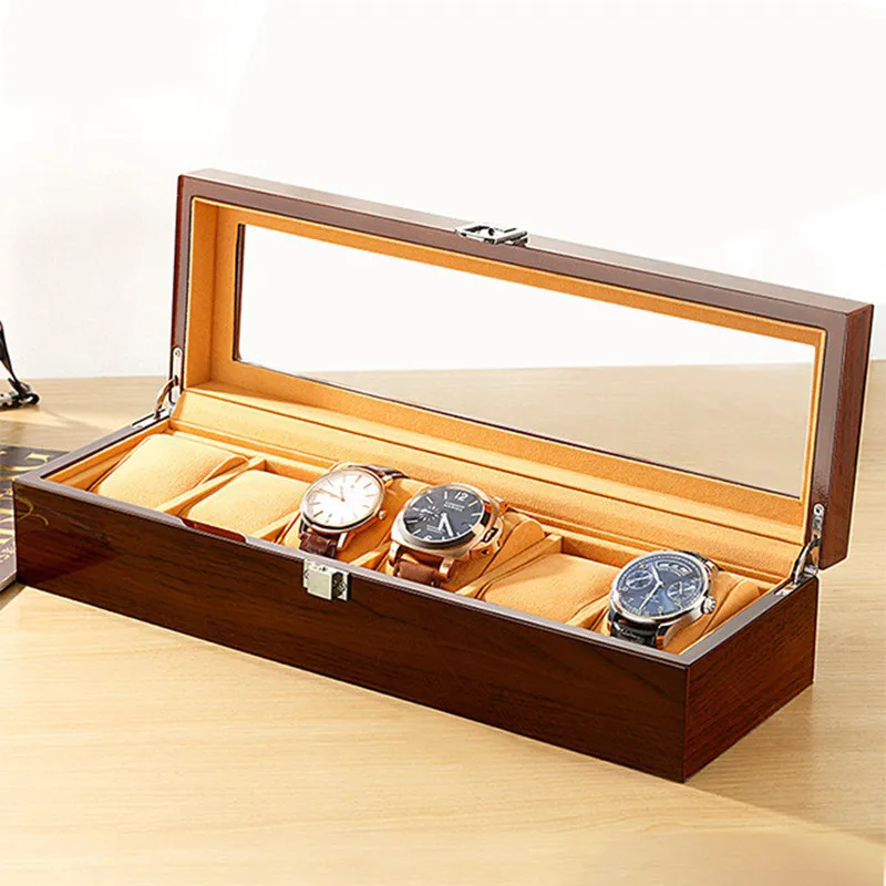 Luxury Black Brown Wood Watch  - Luxury Watch E Jewellery ulasan dan harga