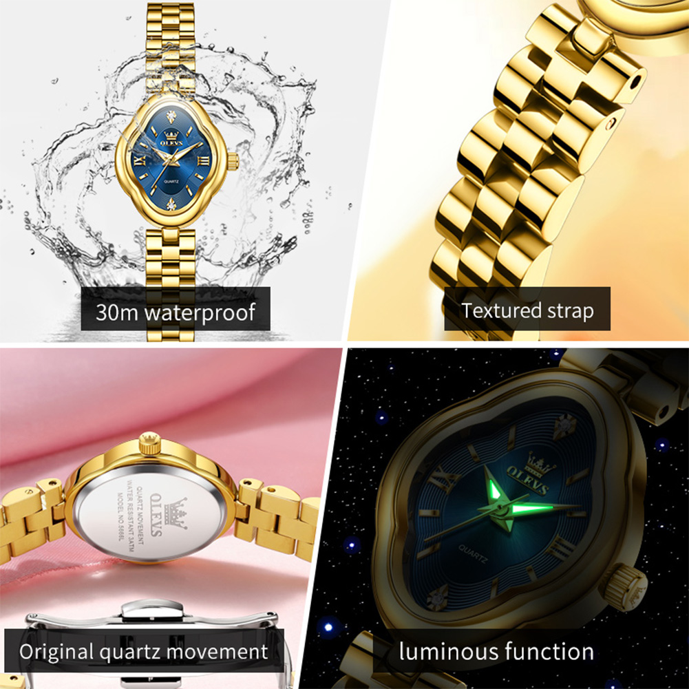 OLEVS Brand New Women's Quartz - Luxury Watch For Girls ulasan dan harga