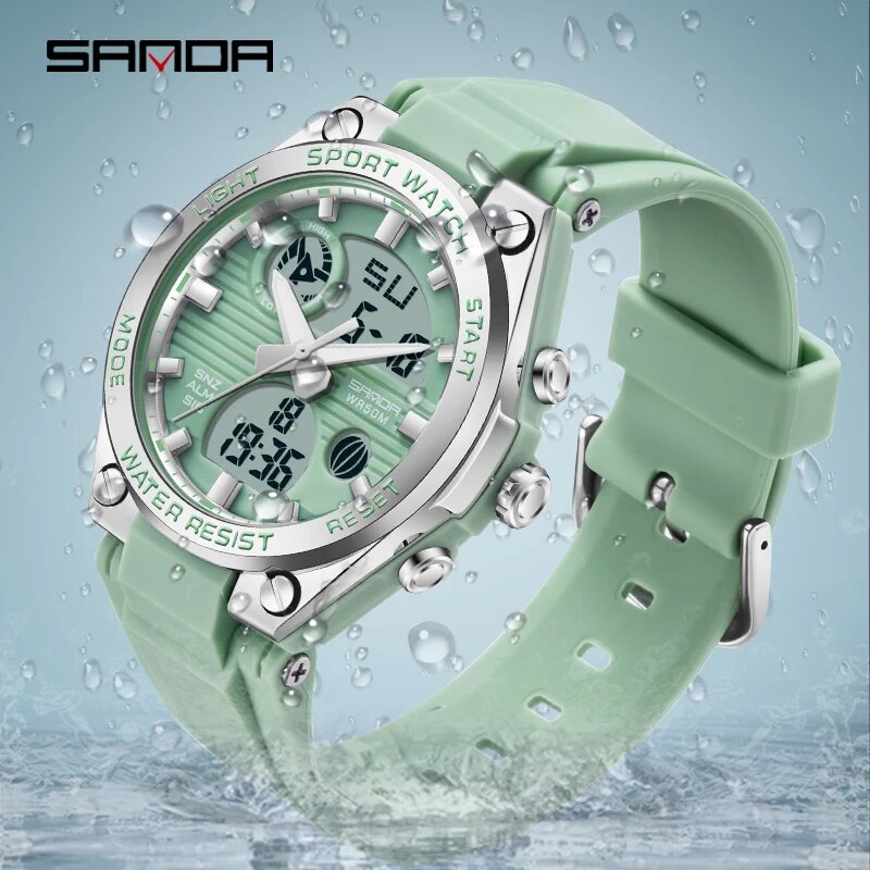 SANDA Brand G Style LED Digita - Lux Watch ulasan dan harga