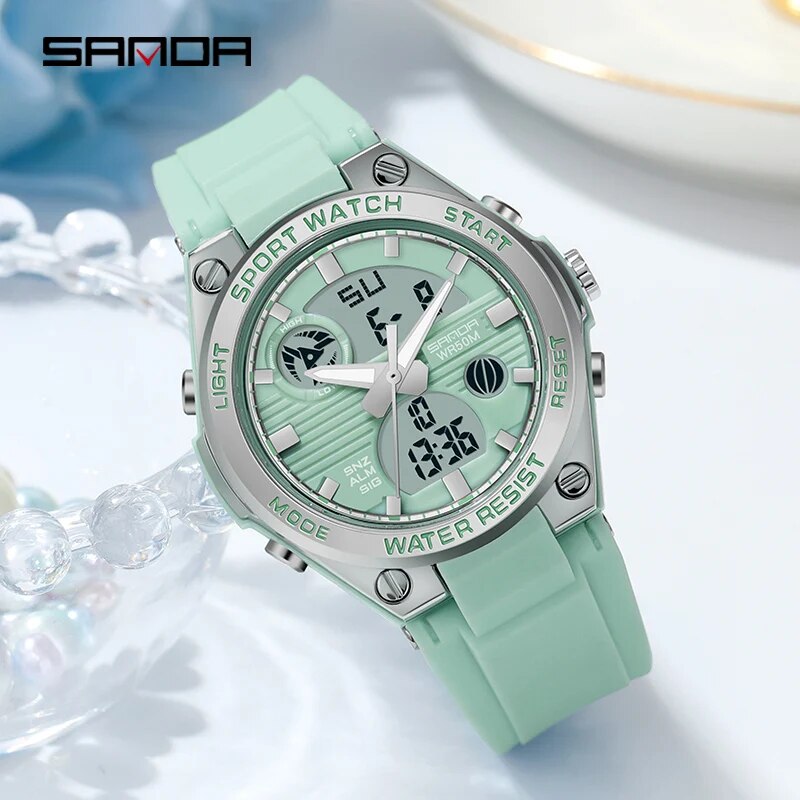 SANDA Brand G Style LED Digita - Lux Watch ulasan dan harga