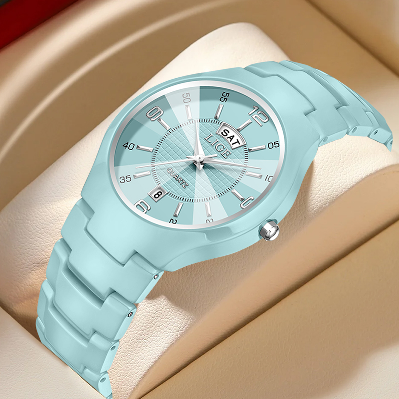 LIGE Luxury Elegant Quartz Wom - Luxury Watch Women ulasan dan harga