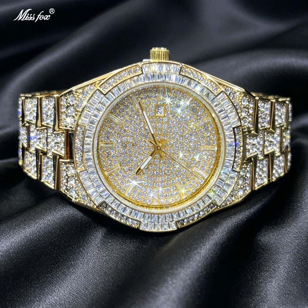 Hot Sell Gold Ice Watch For Me - Luxury Watch And Jewelry Brand ulasan dan harga