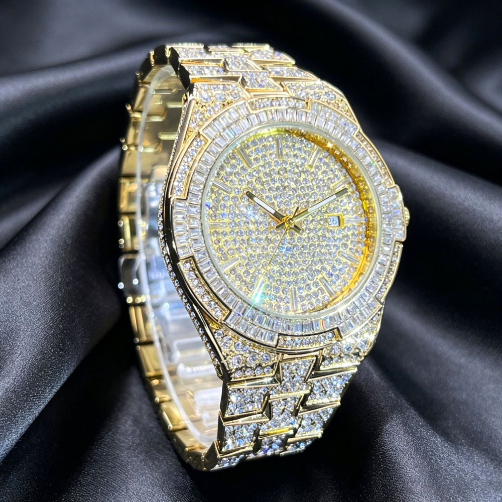 Hot Sell Gold Ice Watch For Me - Luxury Watch And Jewelry Brand ulasan dan harga
