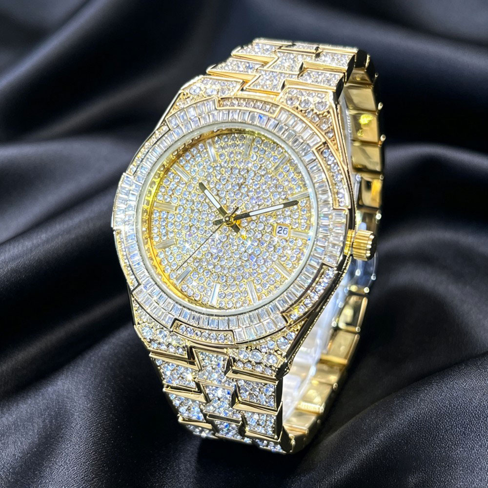 Hot Sell Gold Ice Watch For Me - Luxury Watch And Jewelry Brand ulasan dan harga