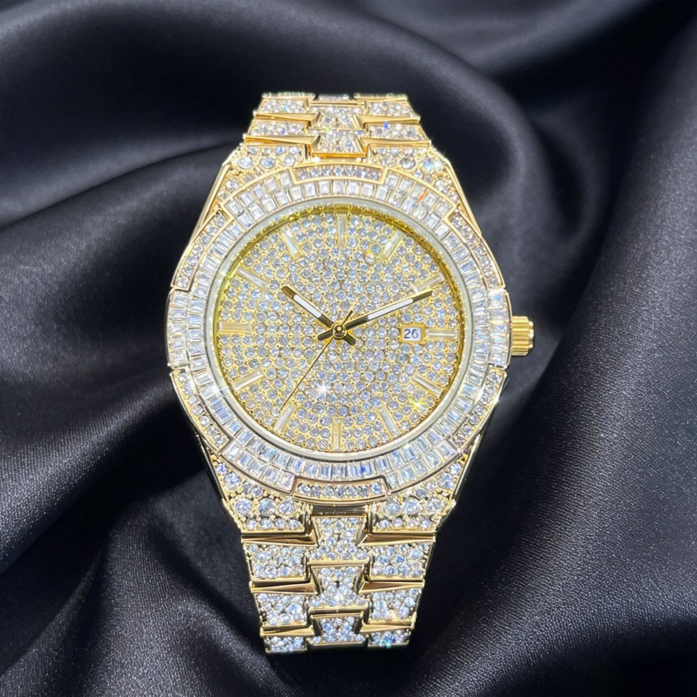 Hot Sell Gold Ice Watch For Me - Luxury Watch And Jewelry Brand ulasan dan harga
