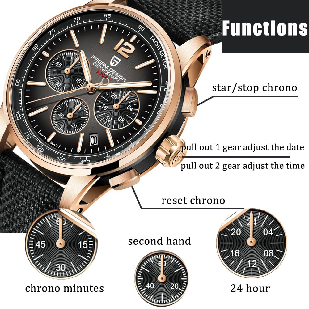 PAGANI DESIGN New Mens Watch 4 - Quiet Luxury Watch ulasan dan harga