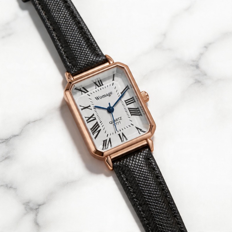 Fashion Rectangle Quartz Watch - Quiet Luxury Watch ulasan dan harga