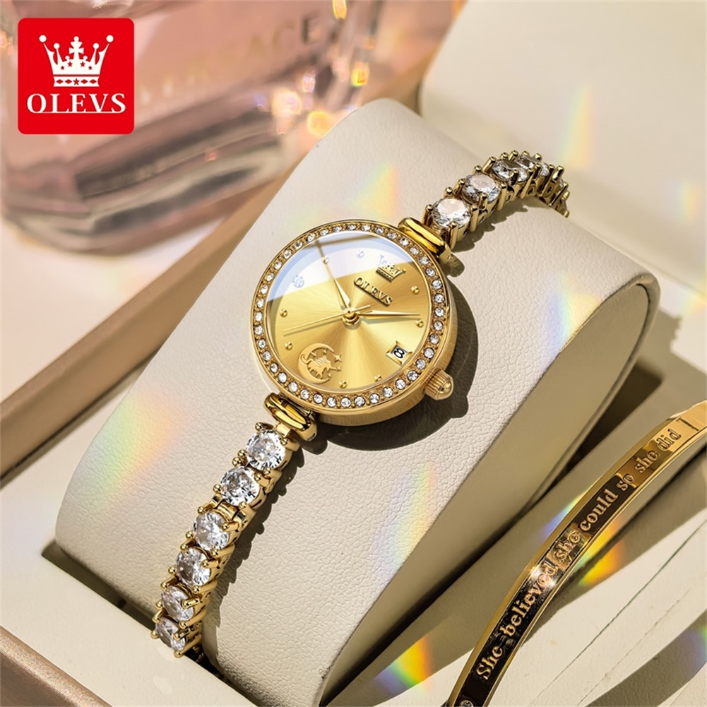 OLEVS Luxury Original Women Wa - Luxury Watch E Jewellery ulasan dan harga