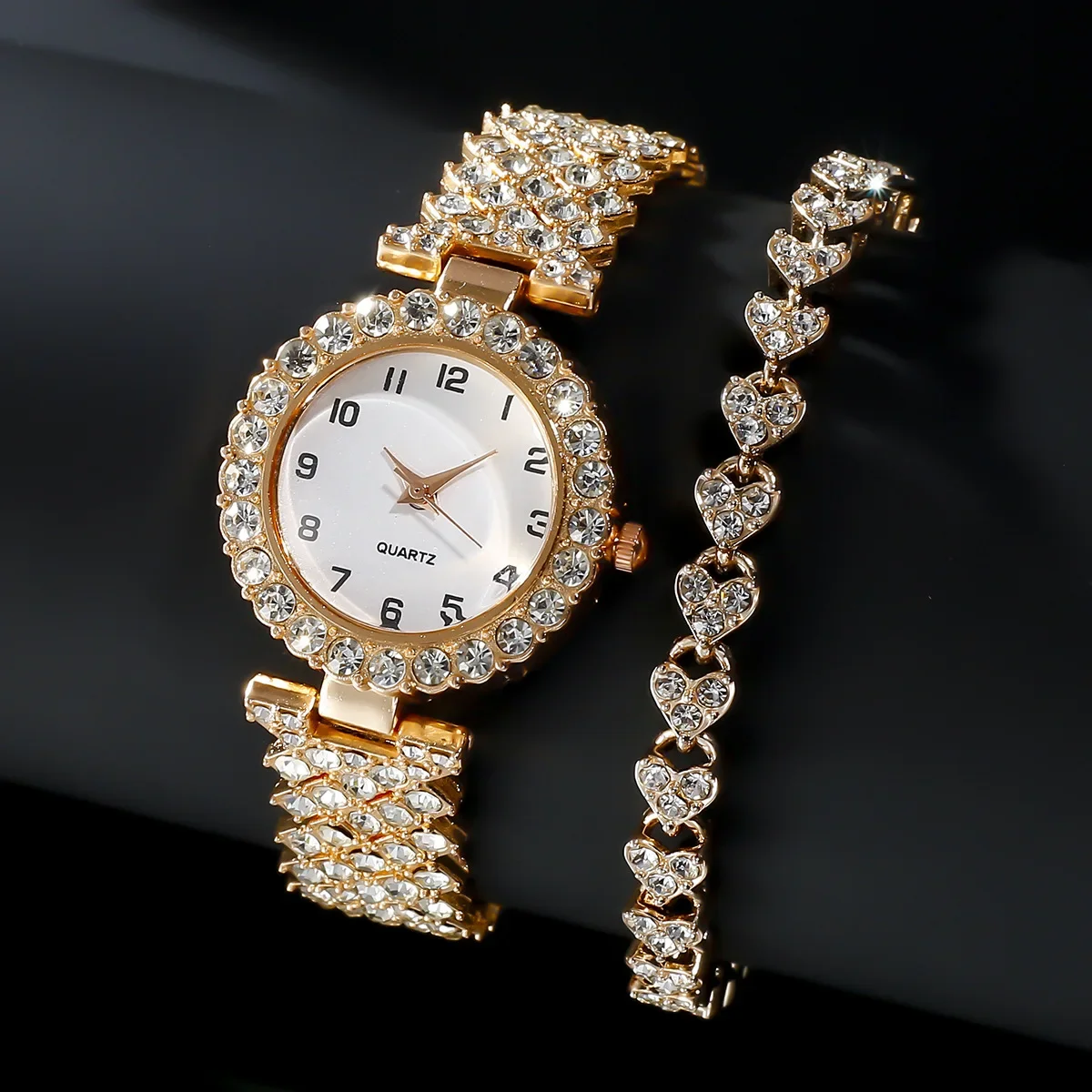 1pcs/2pcs Luxury Fashion Women - Lux Watch ulasan dan harga