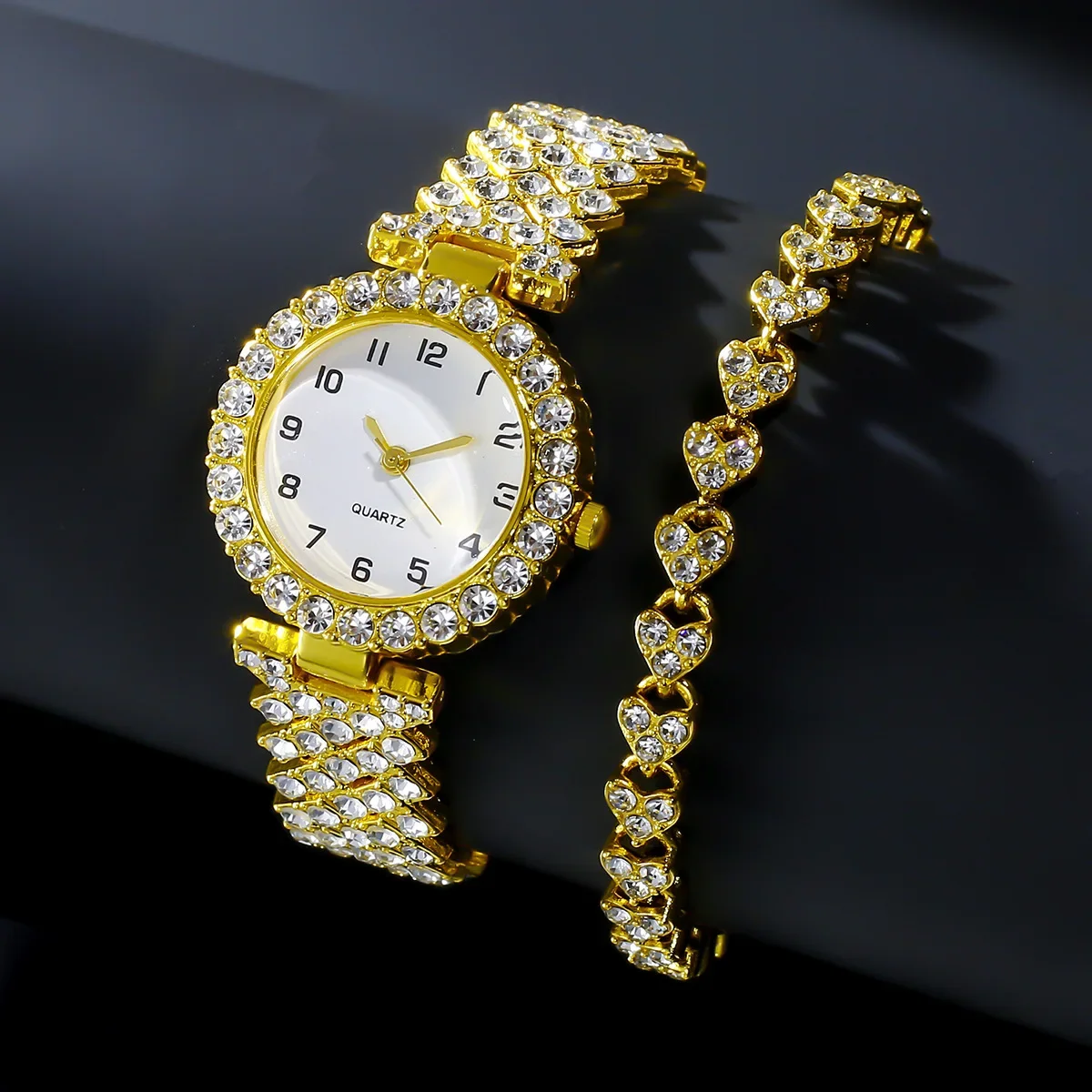 1pcs/2pcs Luxury Fashion Women - Lux Watch ulasan dan harga