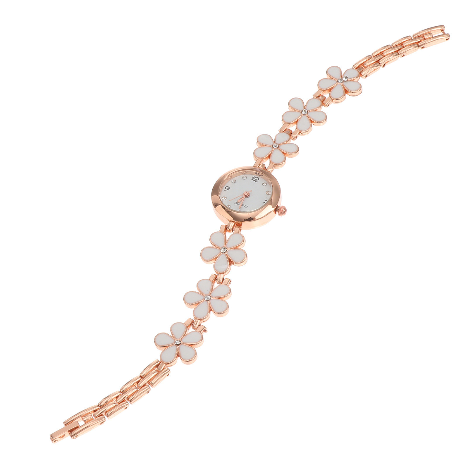 Elegant Crystal Quartz Bracele - Luxury Watch Women ulasan dan harga
