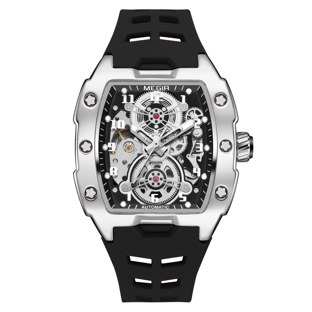 MEGIR Fashion Sport Alloy Case - Tourbillon Movement Watch ulasan dan harga
