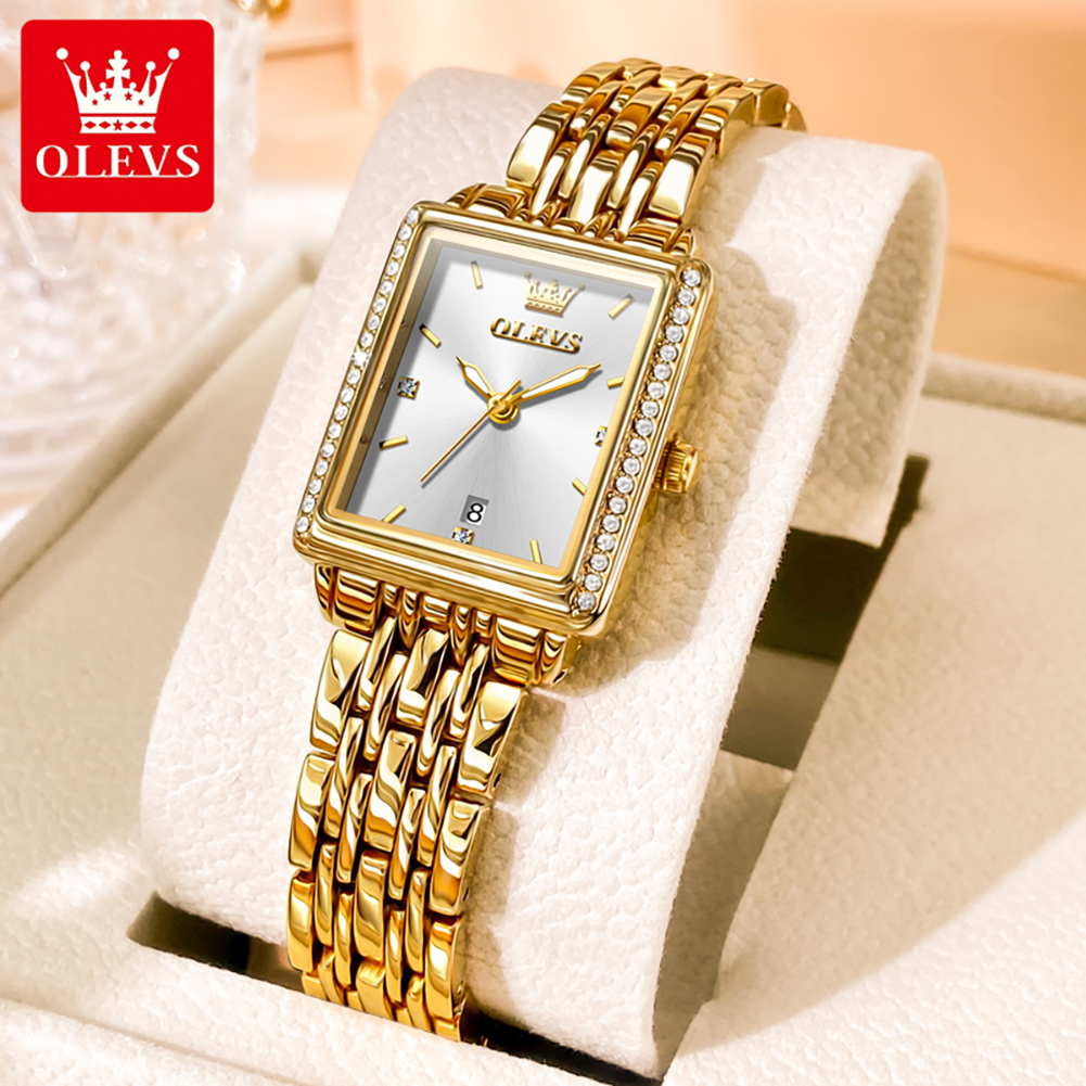 OLEVS 9995 Date Watch for Wome - Lux Watch ulasan dan harga