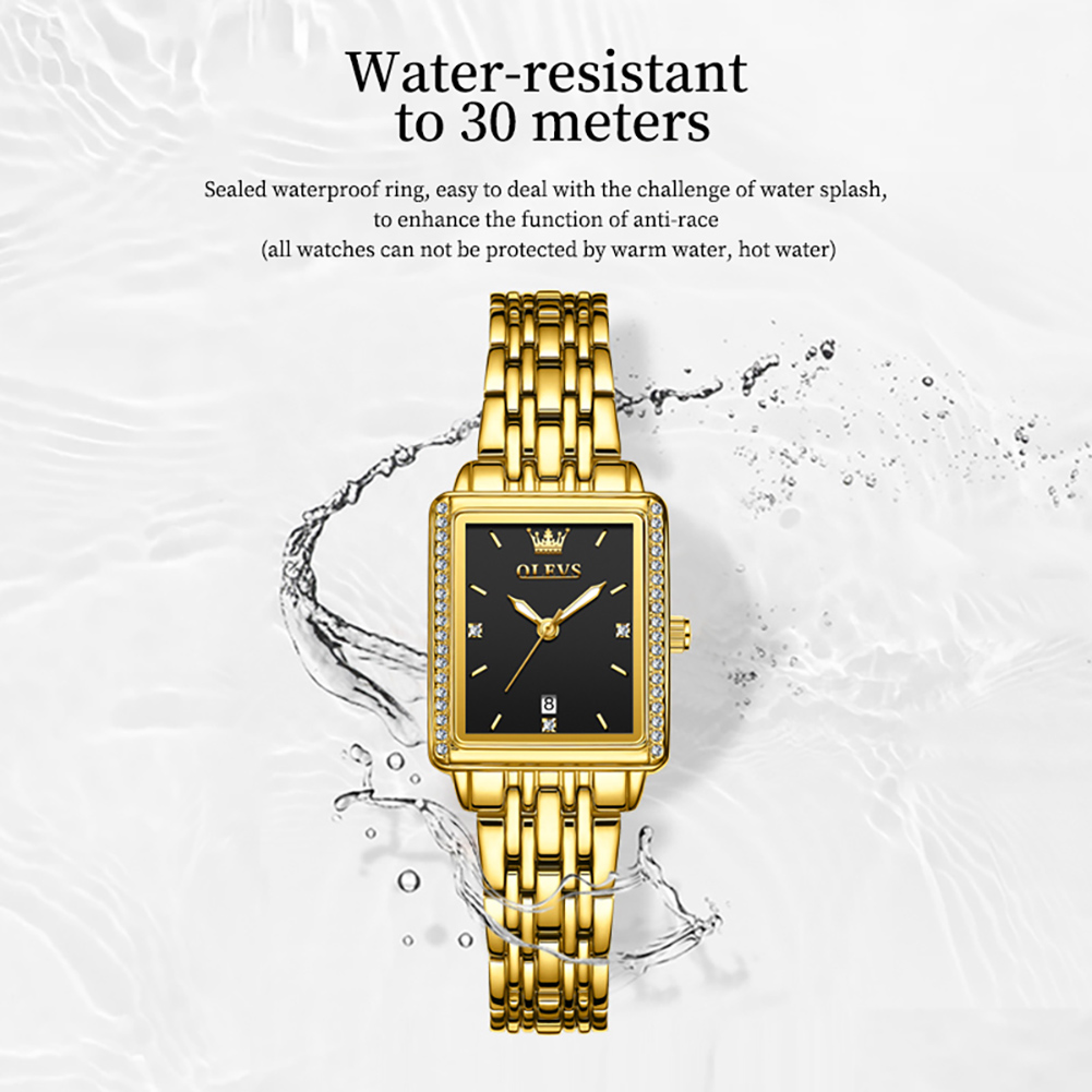 OLEVS 9995 Date Watch for Wome - Lux Watch ulasan dan harga
