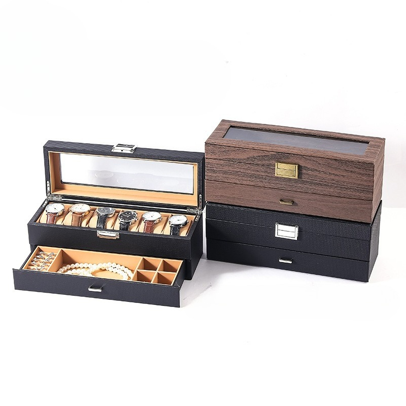 Leather Jewelry Box Retro Luxu - Luxury Watch E Jewellery ulasan dan harga