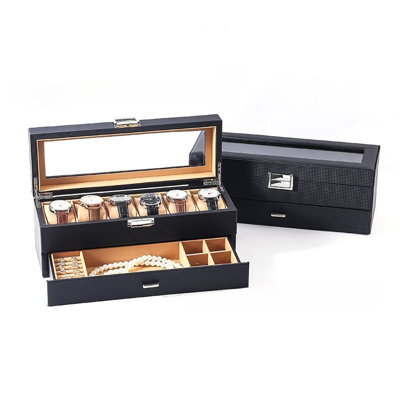 Leather Jewelry Box Retro Luxu - Luxury Watch E Jewellery ulasan dan harga