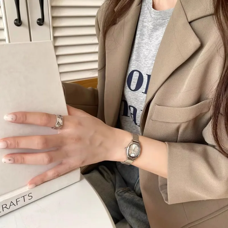 Small Oval Dial Green Watch Si - Quiet Luxury Watch ulasan dan harga