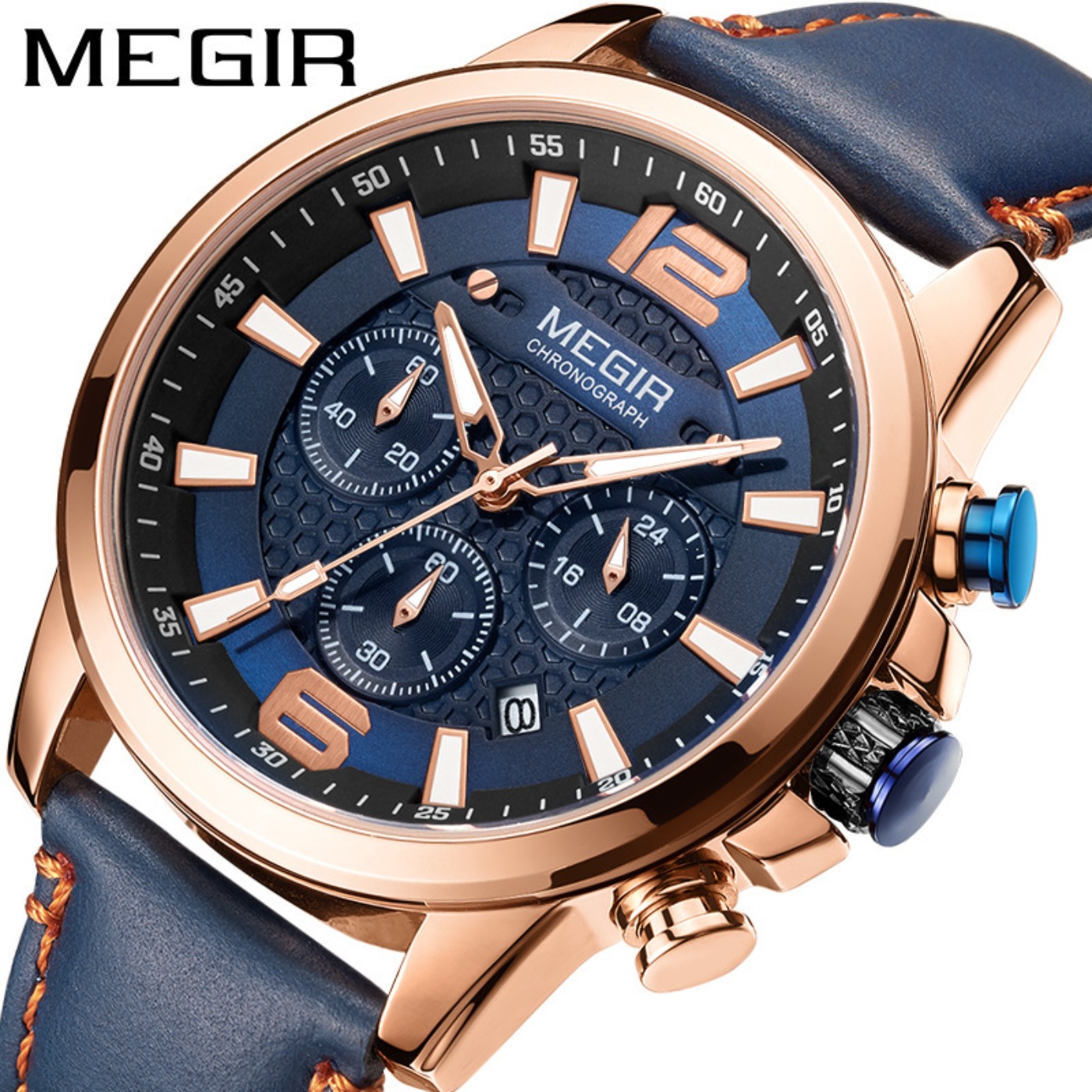 MEGIR 2020 Luxury Watches Men  - Luxury Quartz Watch Brands ulasan dan harga