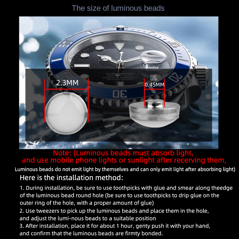 For Rolex Submariner Luminous  - Luxury Watch Online ulasan dan harga