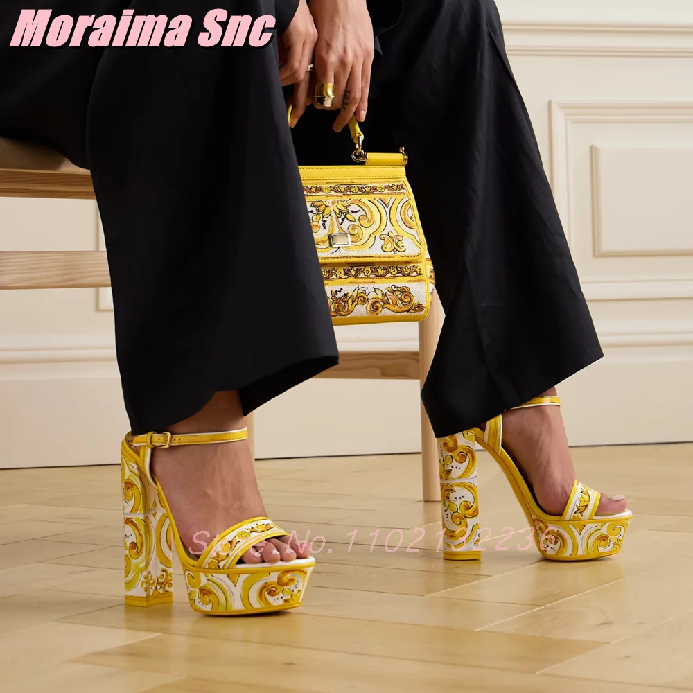 Luxury Printed Platform Sandal - Luxury Watch For Girls ulasan dan harga