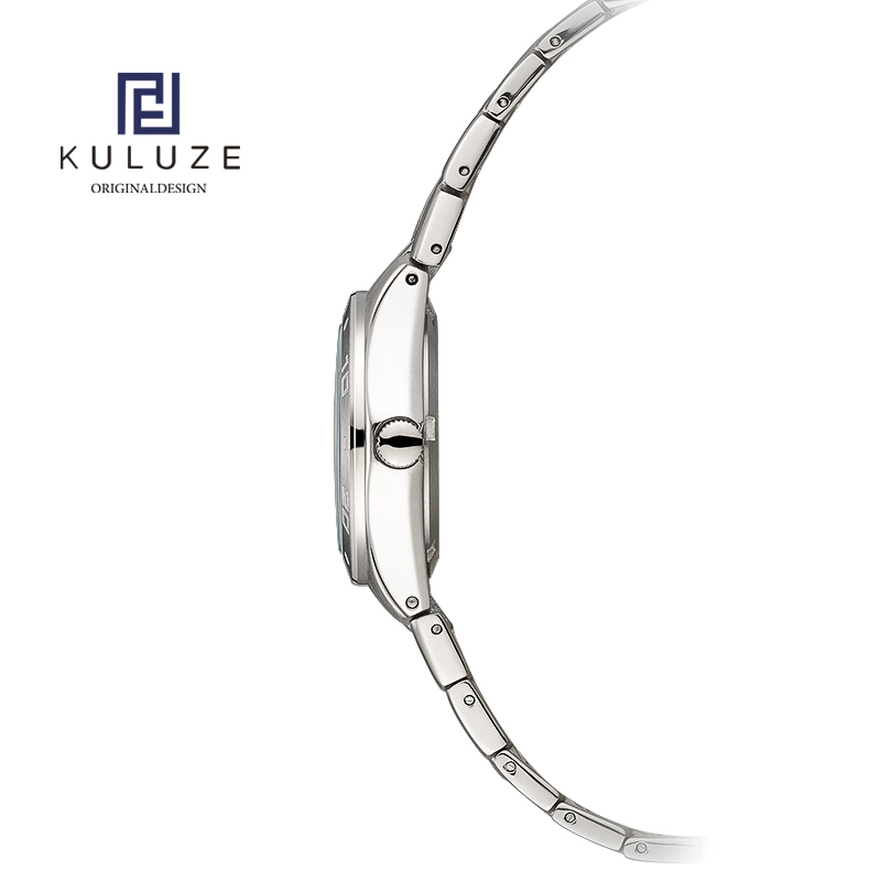 KULUZE Titanium Lady Watch Swi - Luxury Watch Moon Phase ulasan dan harga